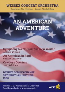American adventure concert poster